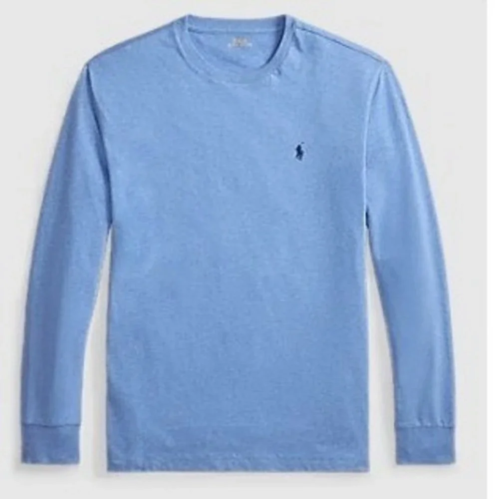 Polo Ralph Lauren SZ XXL MENS L/S T-SHIRT BLUE HEATHER NWT